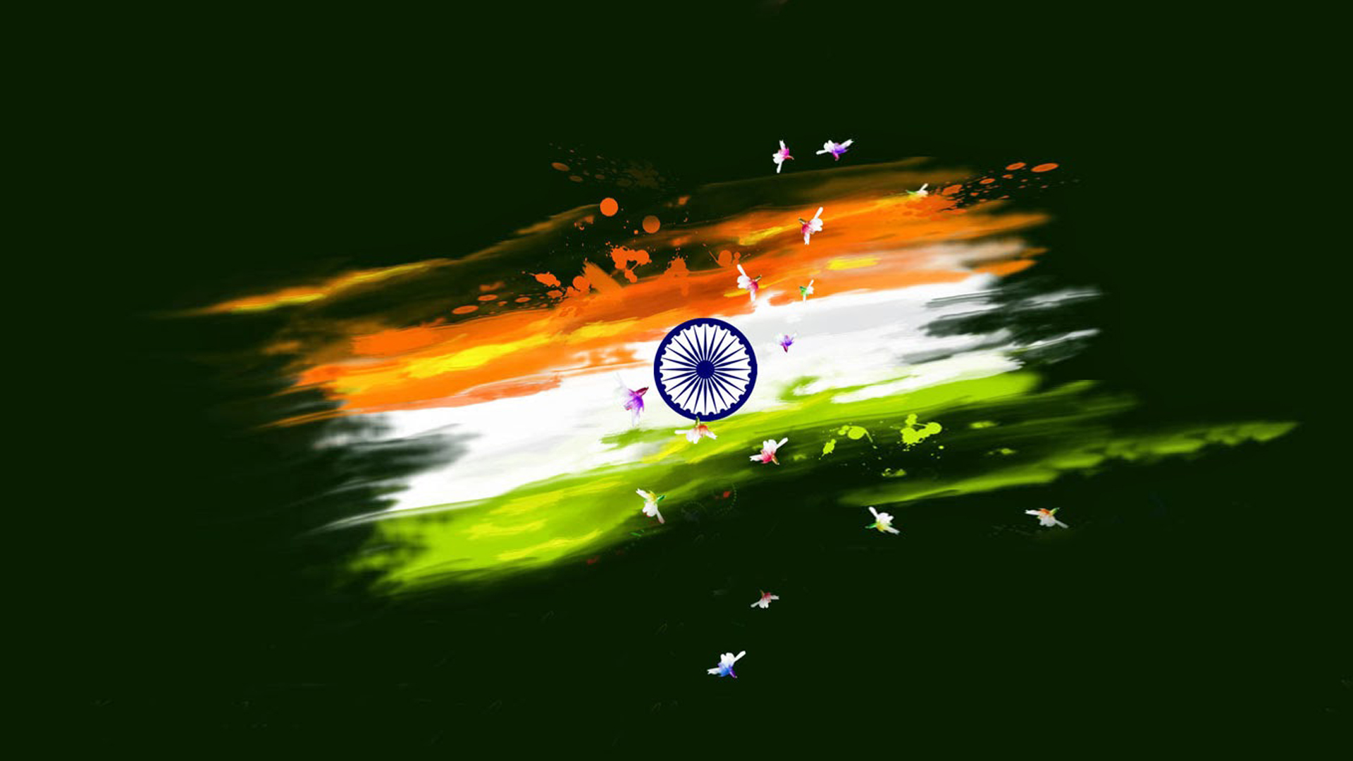 indian flag hd wallpaper 1080p,green,sky,vehicle,auto part,photography