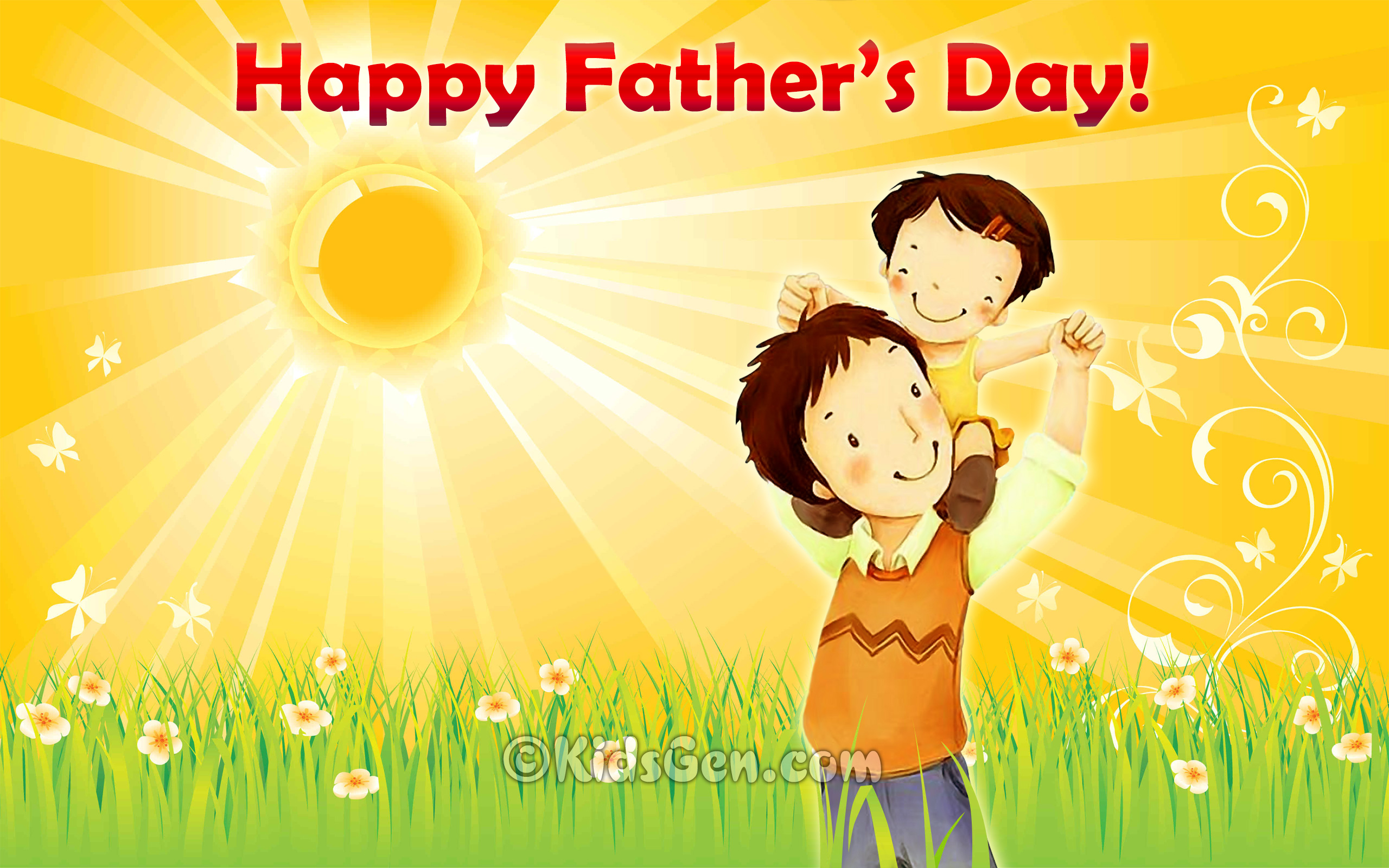 fathers day wallpaper,people in nature,cartoon,happy,friendship,animated cartoon