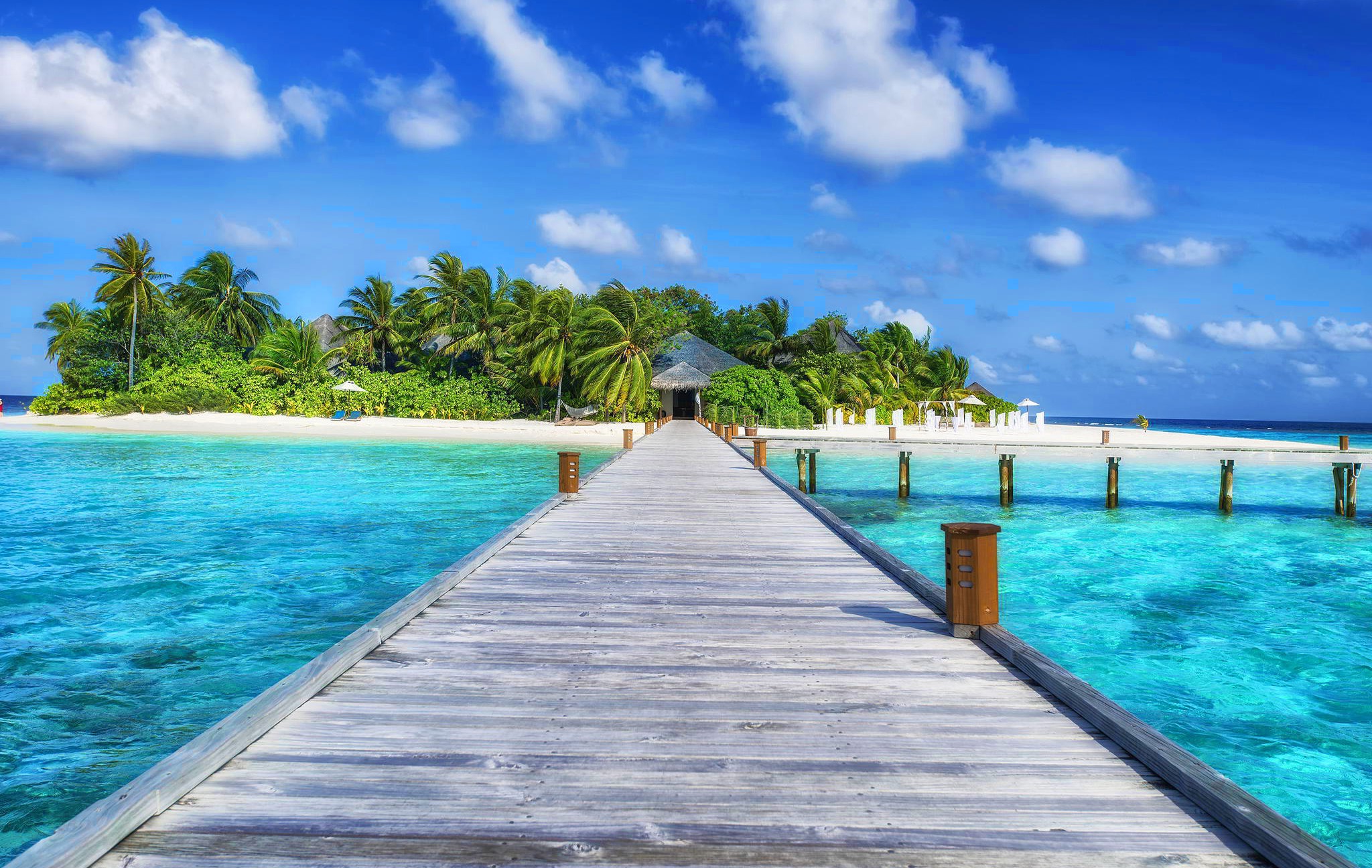 nature wallpapers hd free download,pier,sky,tropics,sea,boardwalk