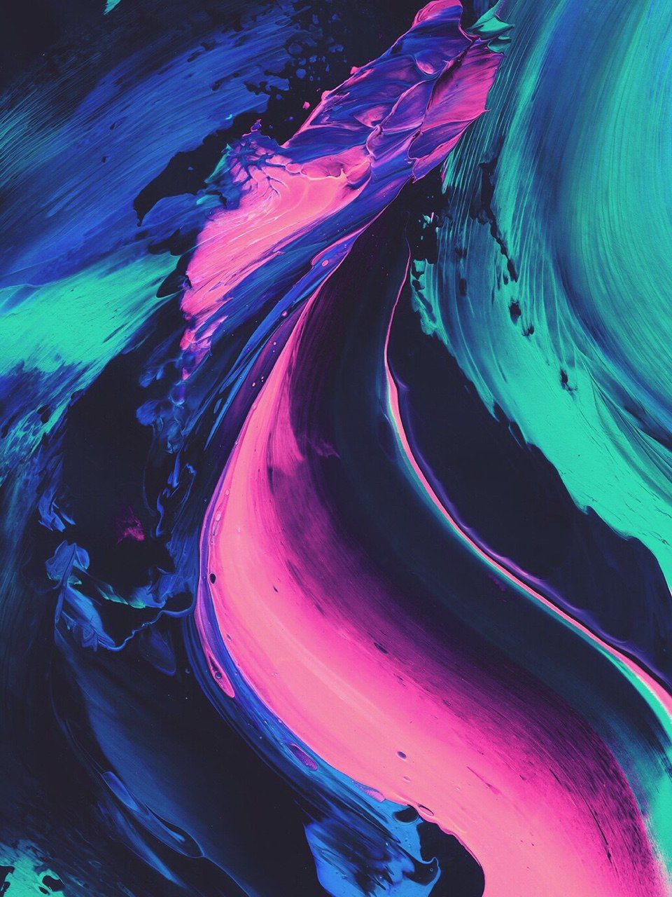 abstract art wallpaper,water,purple,wave,acrylic paint,liquid