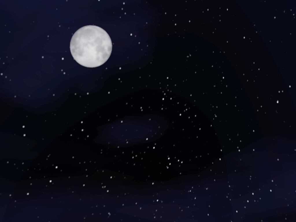 fond d'écran lune et étoiles,ciel,atmosphère,nuit,objet astronomique,cosmos