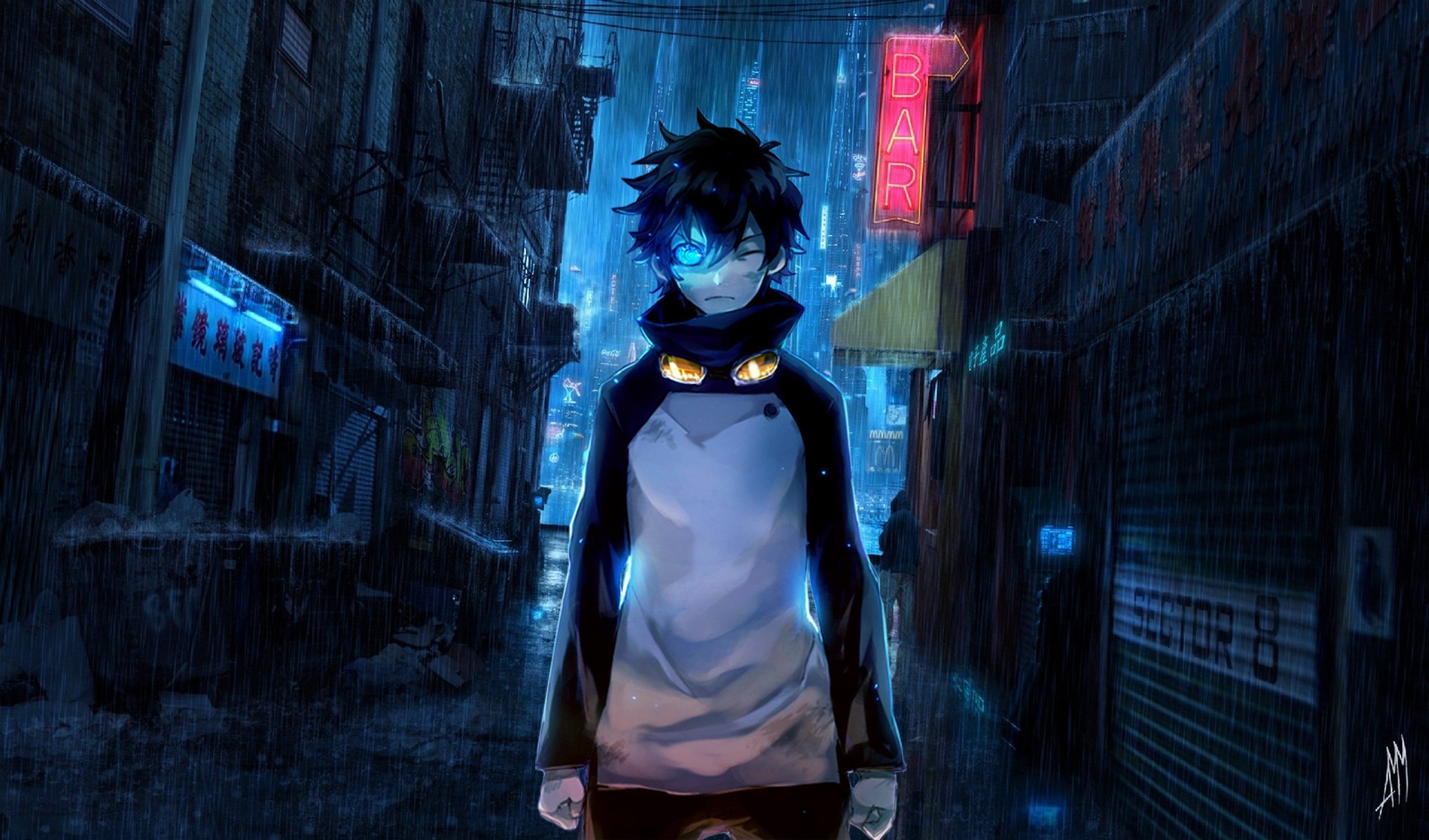 kekkai sensen wallpaper,action adventure game,pc game,adventure game,black hair,snapshot