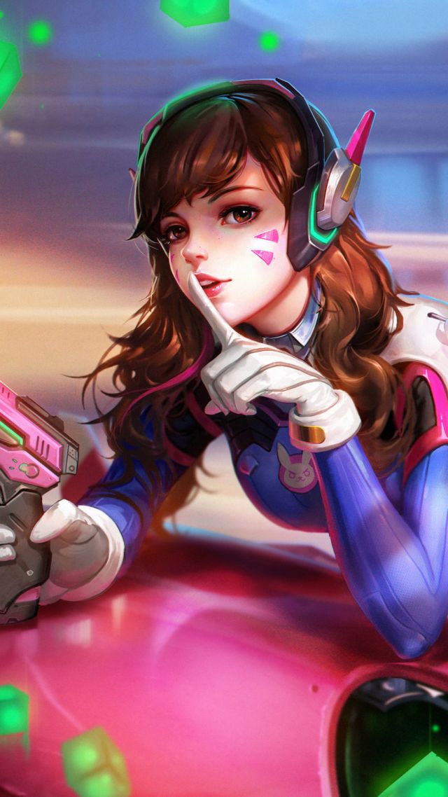 dva wallpaper,cartoon,games,play,cg artwork,fictional character