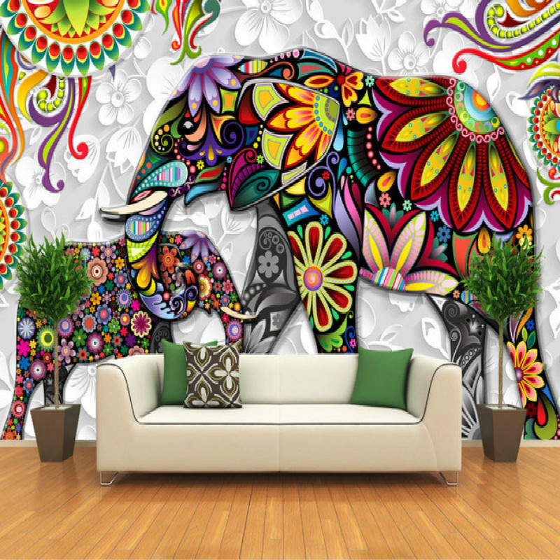 carta da parati 3d per la parete domestica india,arte moderna,parete,interior design,sfondo,murale