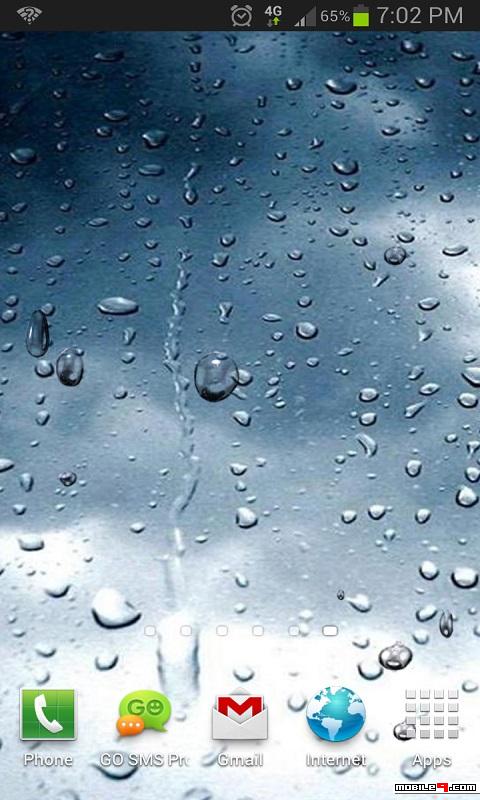gotas de lluvia fondos de pantalla en vivo,soltar,agua,azul,lluvia,rocío