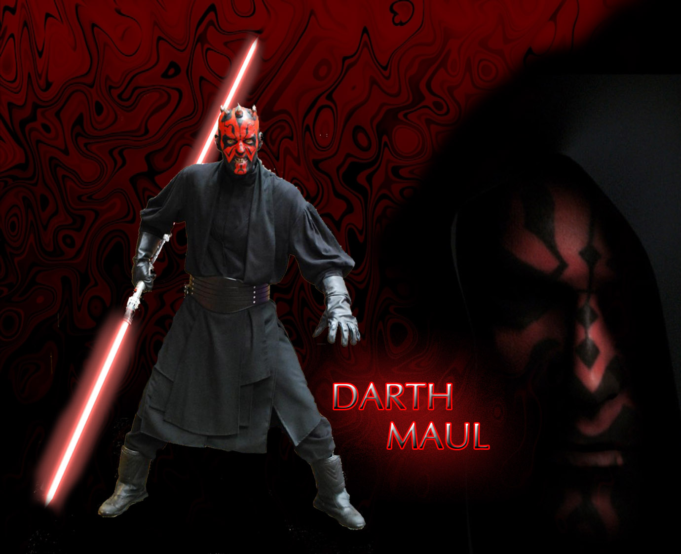 fond d'écran darth maul,ténèbres,personnage fictif,démon,figurine,supervillain