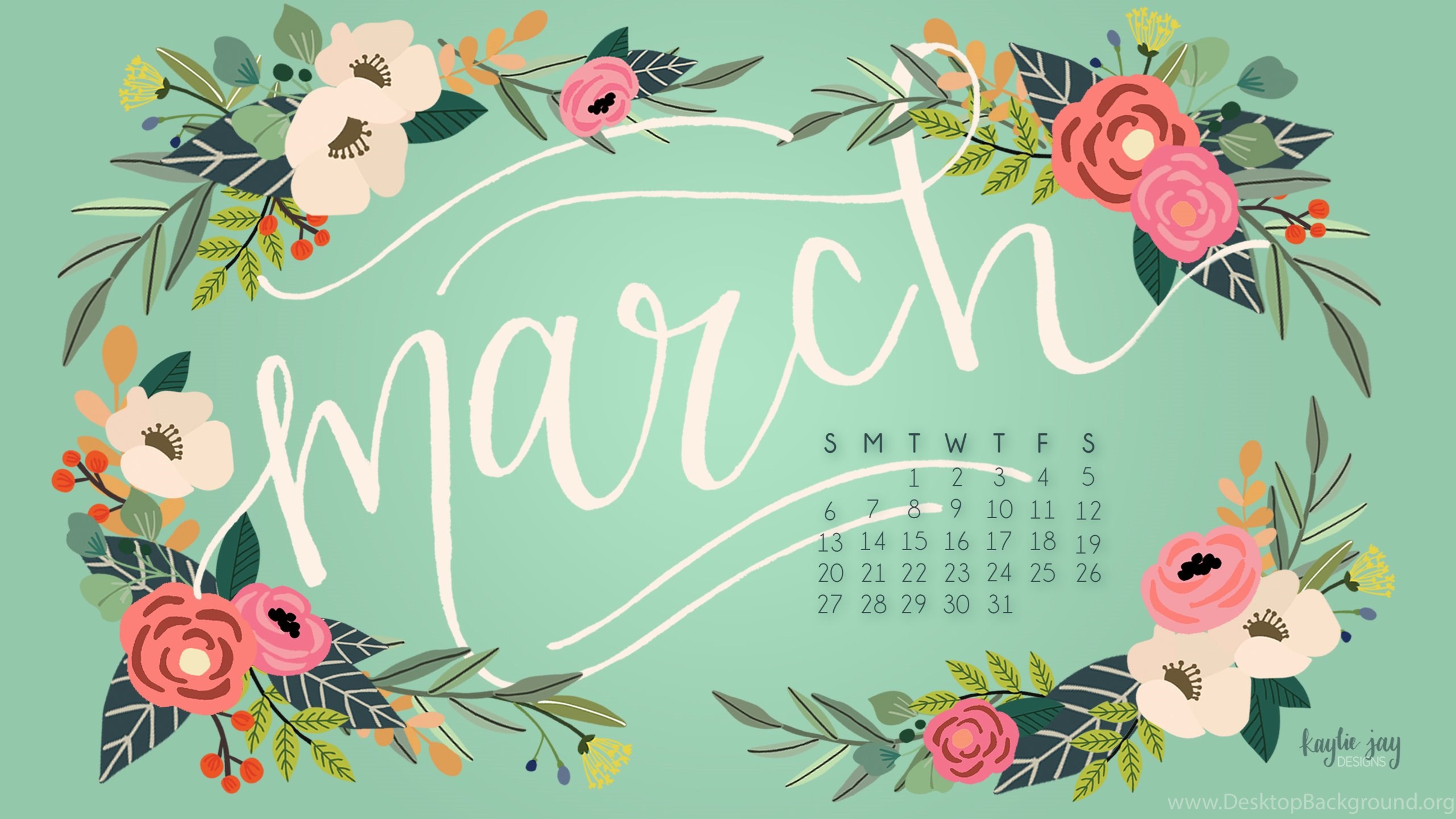 march wallpaper,text,font,floral design,illustration,greeting