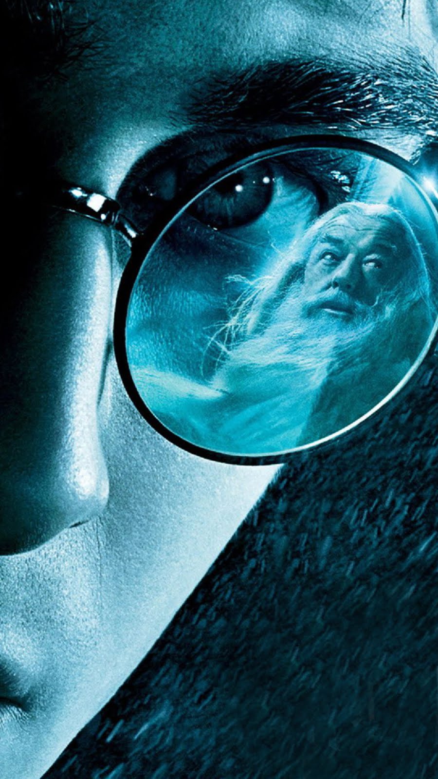 sfondo di harry potter per iphone,blu,testa,occhio,umano,ritratto