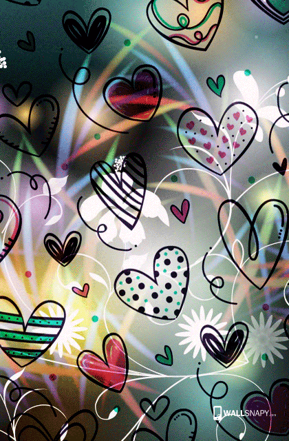cute wallpapers hd for mobile,heart,pattern,organism,design,love