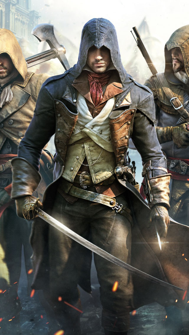 assassin's creed unity wallpaper,action adventure game,adventure game,pc game,games,cg artwork