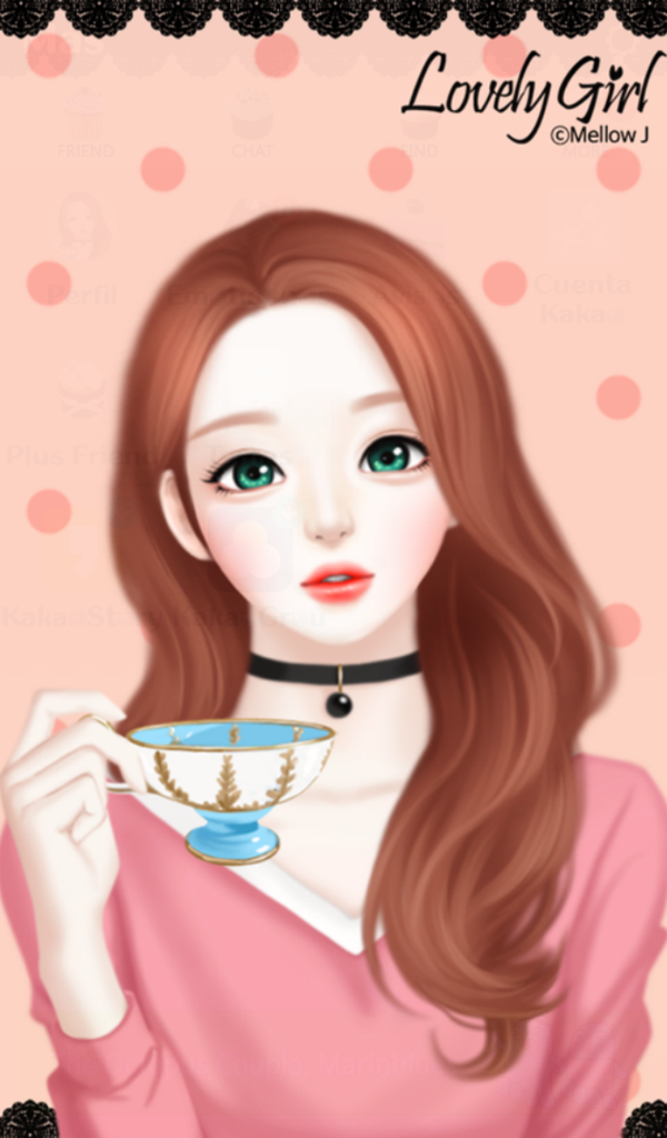 Korean Wallpaper Design Hair Hairstyle Forehead Lip Pink Wallpaperuse