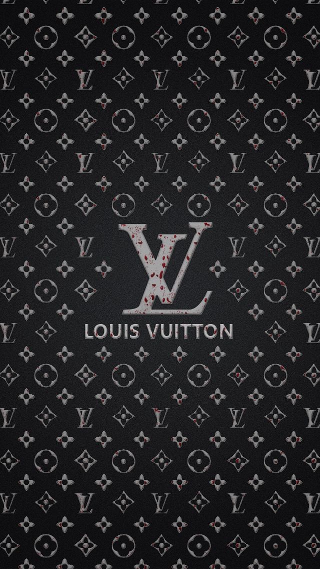 louis vuitton iphone wallpaper,black,text,font,pattern