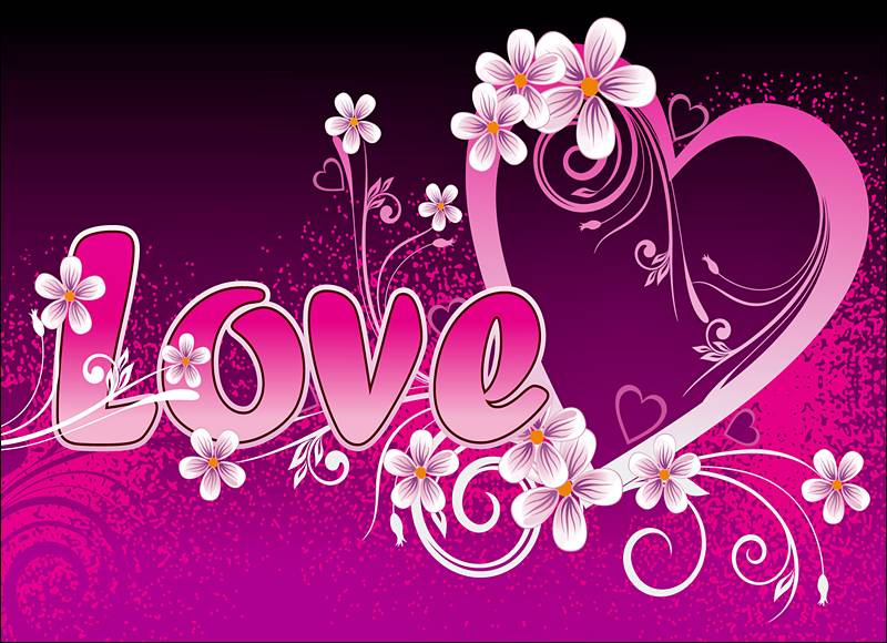 달콤한 사랑 배경 화면 무료 다운로드,본문,분홍,심장,폰트,그래픽 디자인