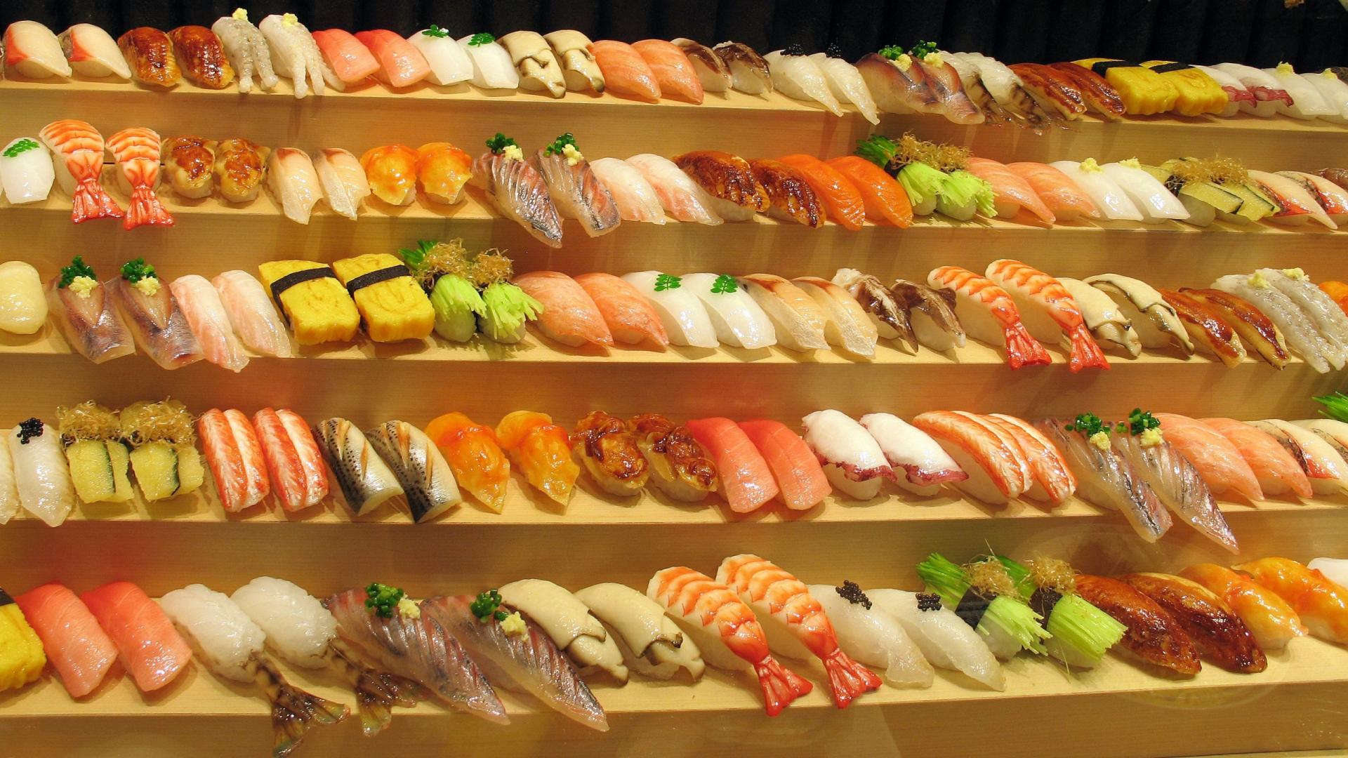 sushi wallpaper,food,sushi,junk food,cuisine,dish