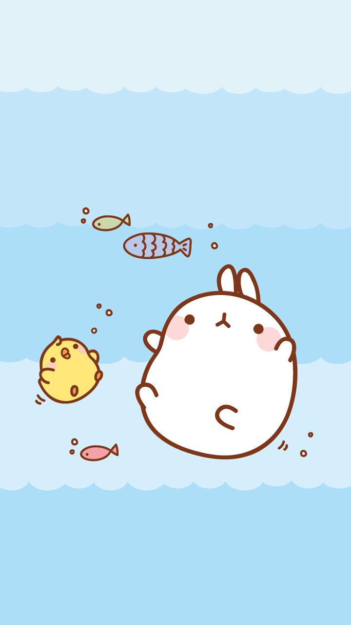 kawaii iphone wallpaper,karikatur,illustration,himmel,wolke,kunst