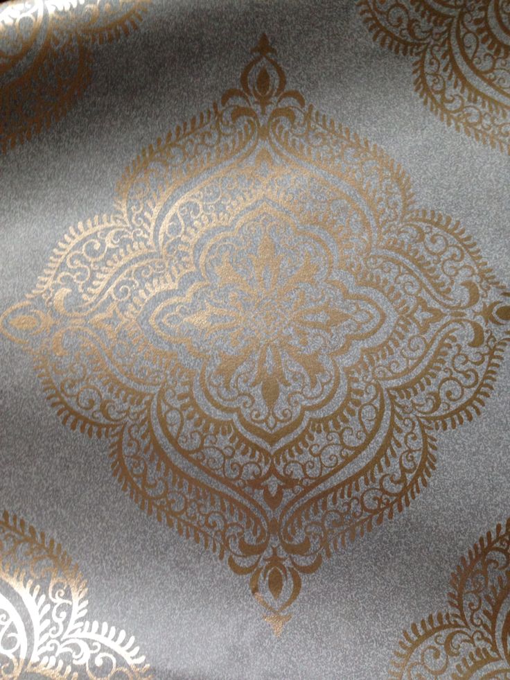 papel pintado gris y cobre,modelo,beige,textil,bordado,motivo