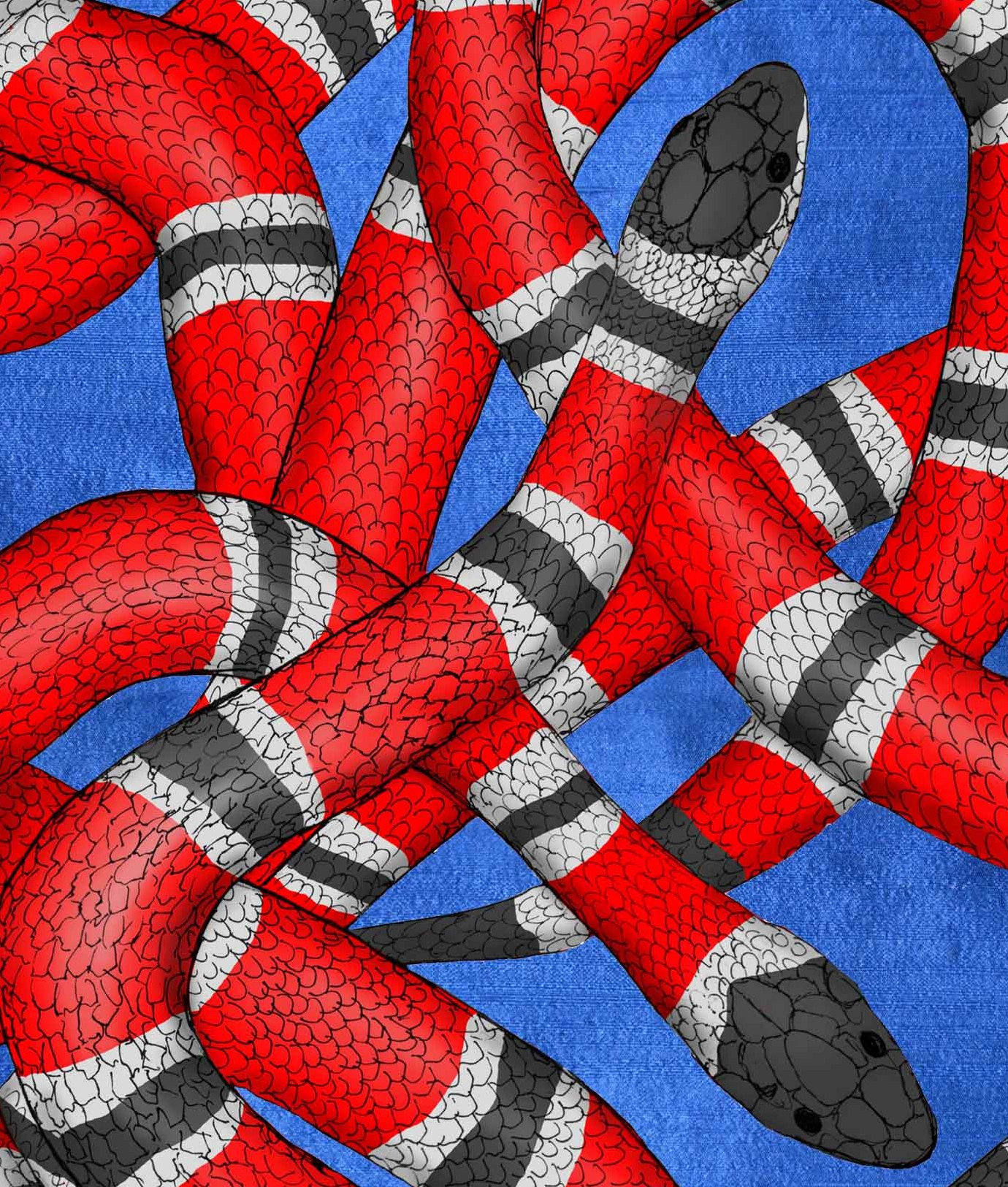 gucci snake wallpaper,elapidae,serpiente,textil,lana,modelo