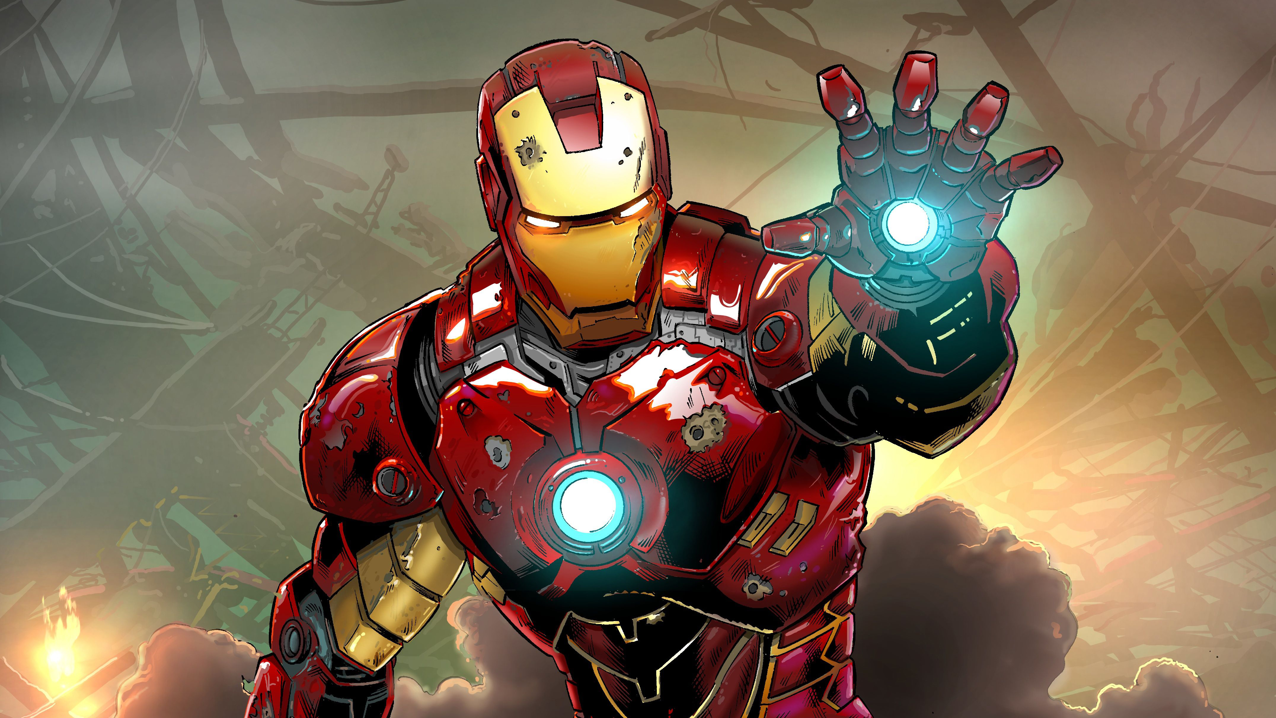 iron man ultra fondos de pantalla hd,hombre de acero,superhéroe,personaje de ficción,héroe,armadura