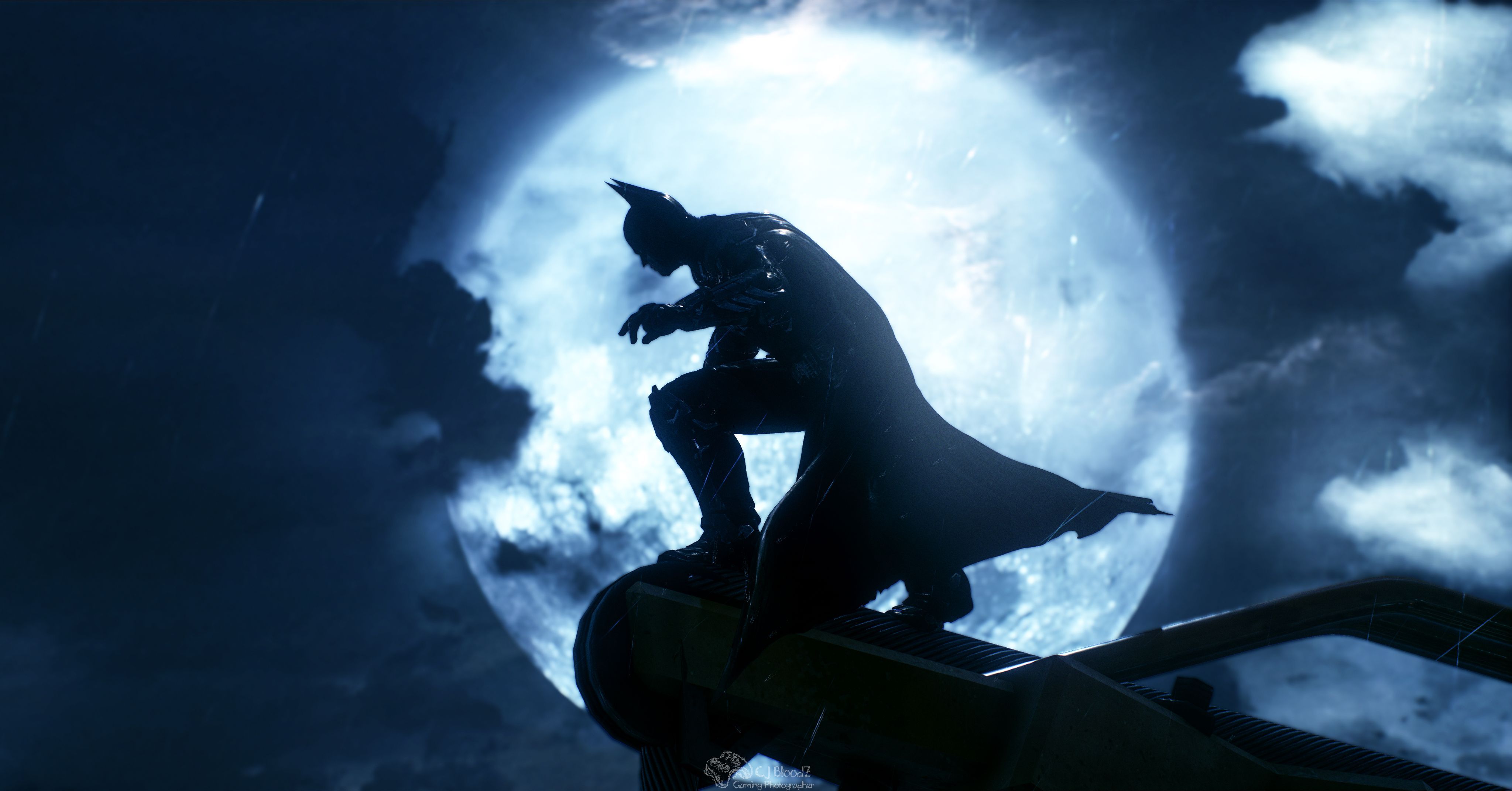 batman wallpaper 4k,sky,darkness,photography,fictional character,cg artwork