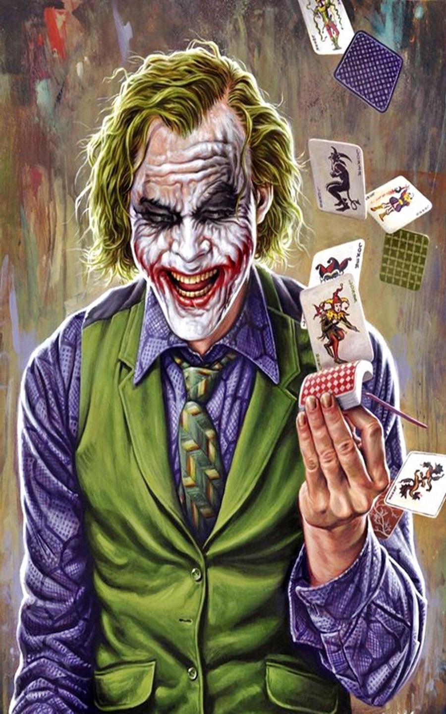 fond d'écran joker pour android,joker,personnage fictif,supervillain,illustration