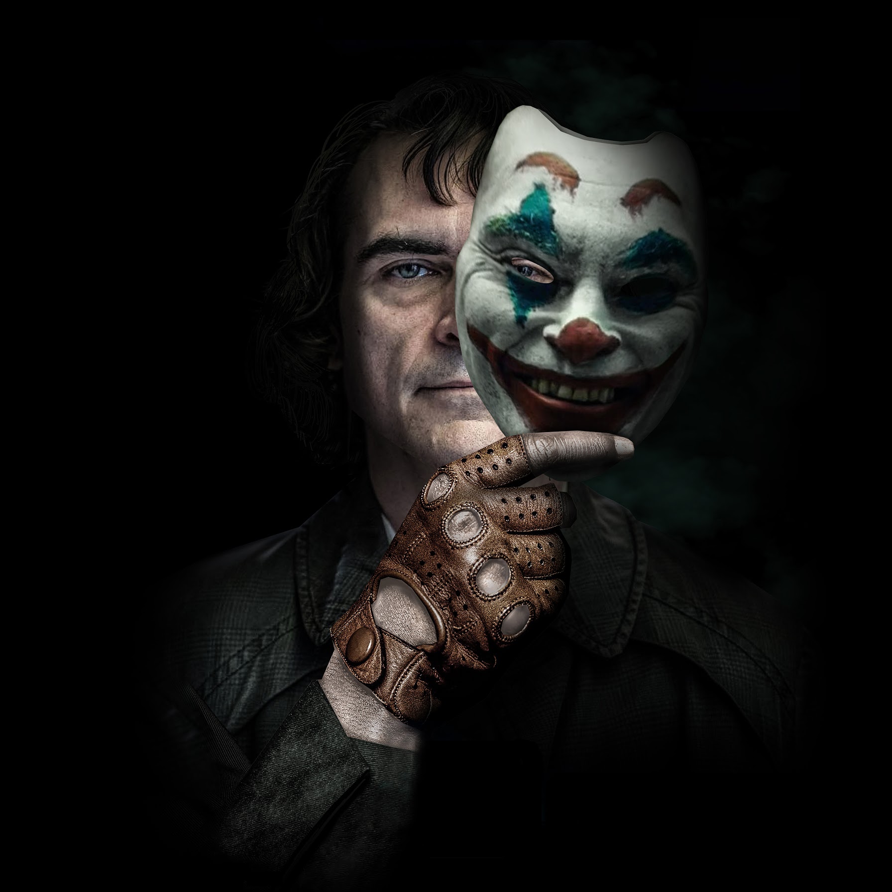 joker wallpaper 4k,gesicht,kopf,clown,dunkelheit,superschurke