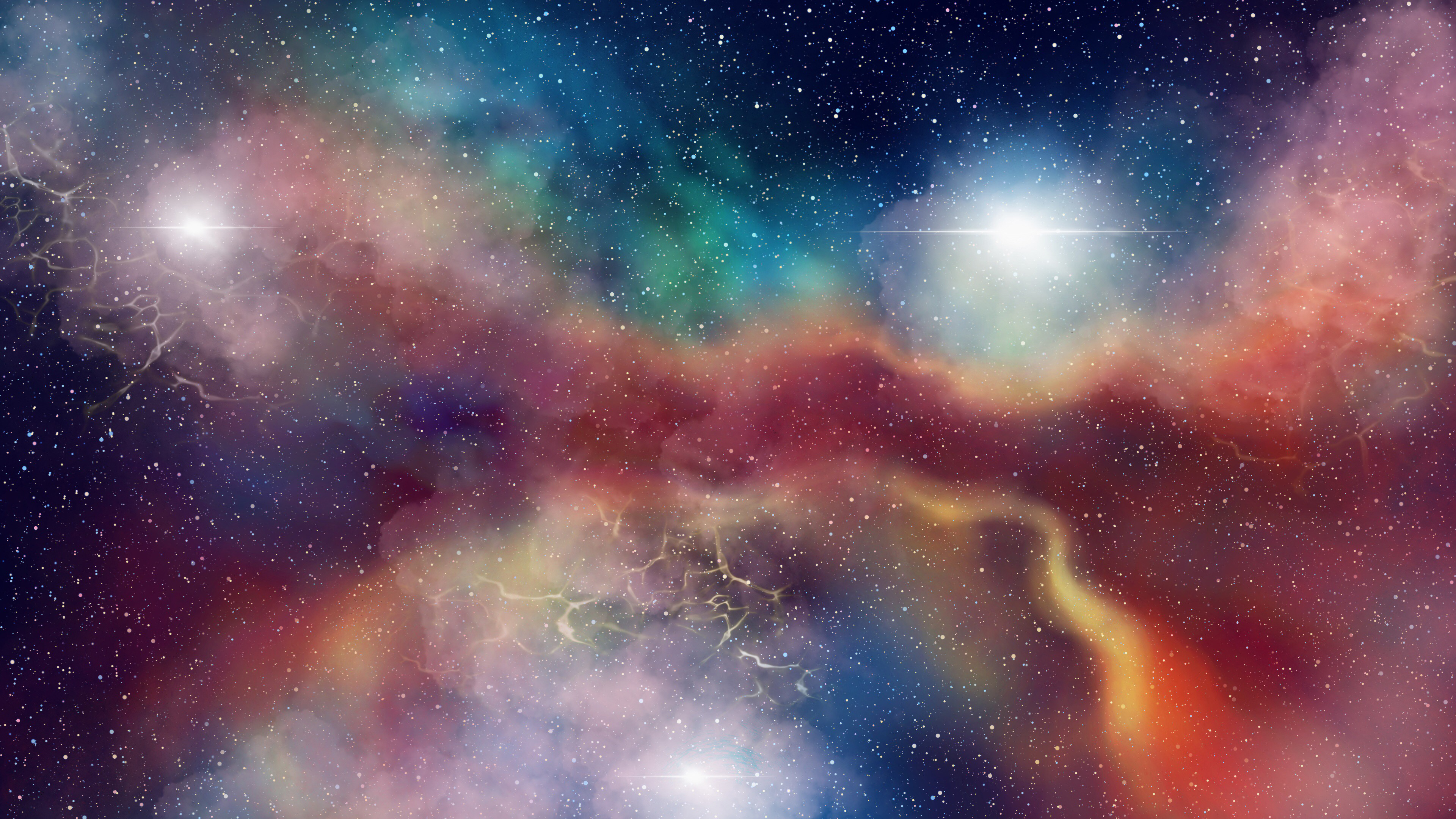 carta da parati galassia 4k,cielo,nebulosa,natura,atmosfera,spazio