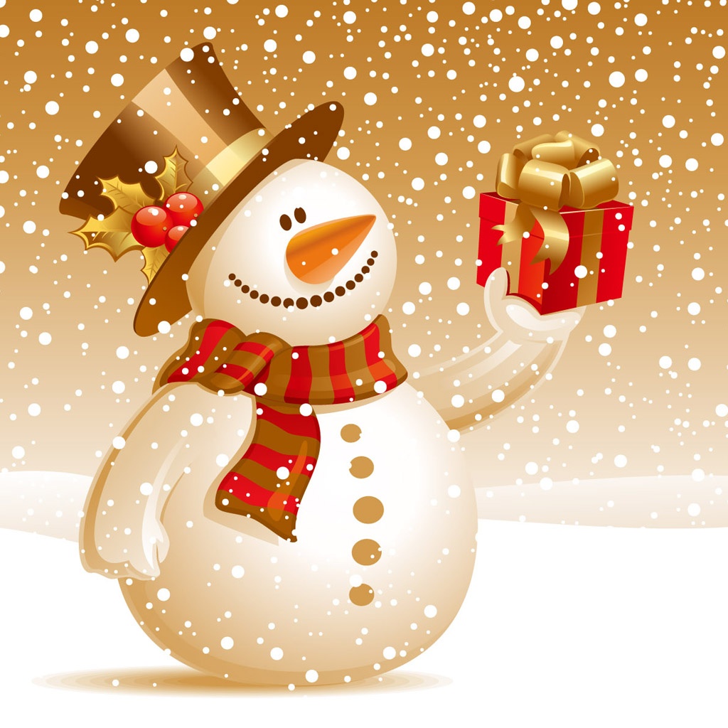 christmas ipad wallpaper,snowman,cartoon,winter,illustration,snow