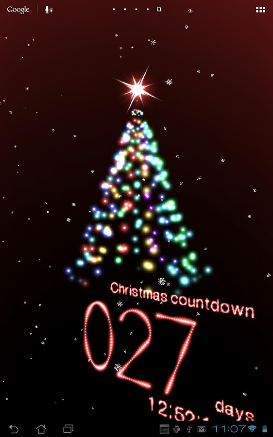 christmas countdown live wallpaper,christmas tree,christmas,tree,christmas decoration,text