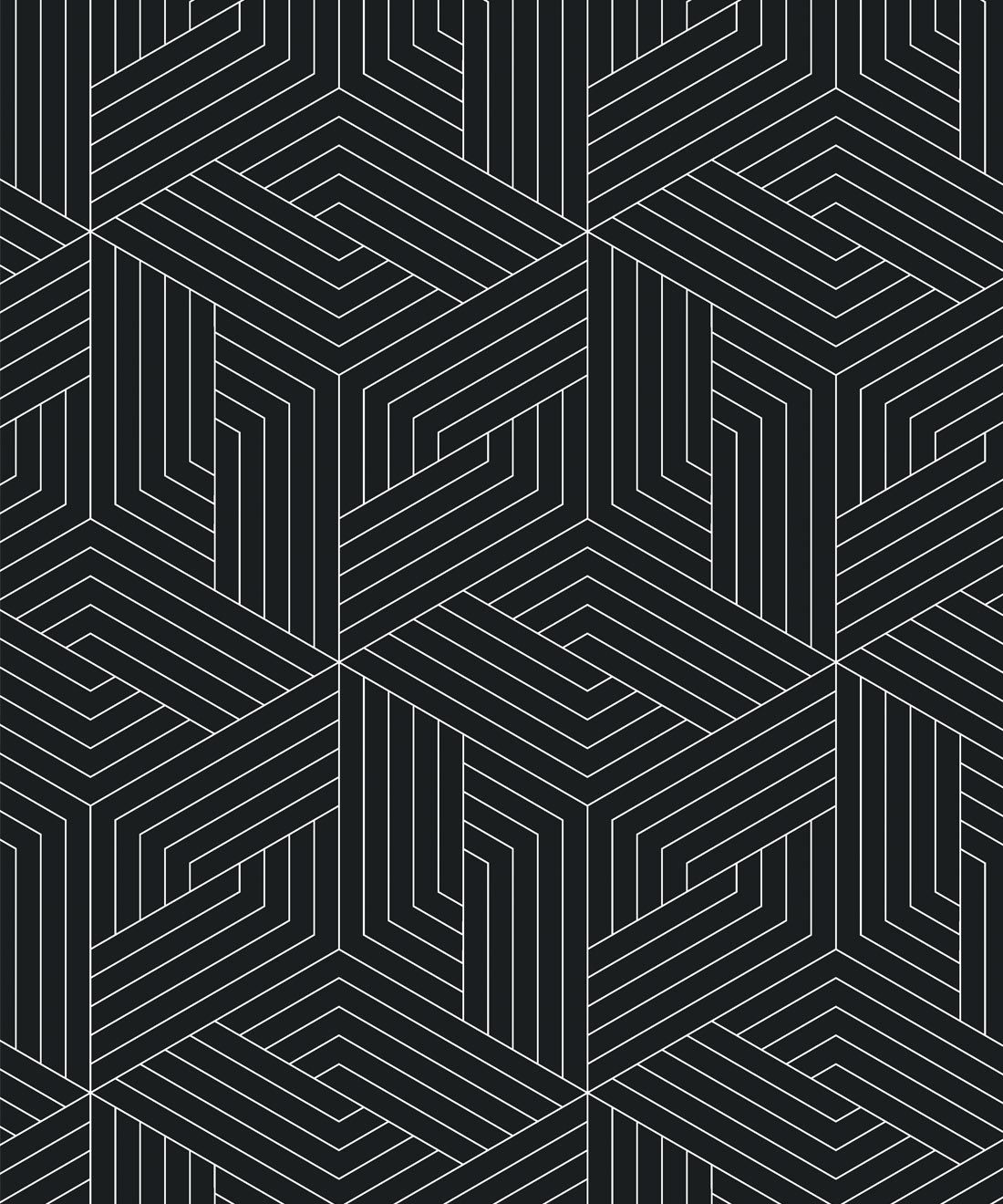 black and white geometric wallpaper,pattern,line,labyrinth,design,symmetry