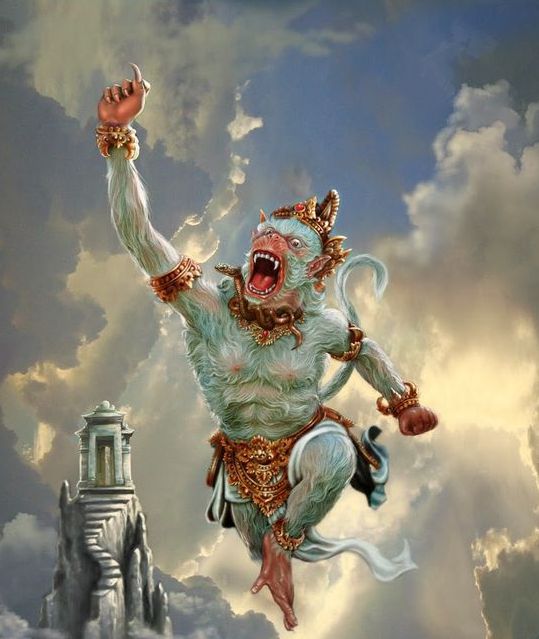 bajrangbali hd wallpaper,illustration,cartoon,fictional character,animation,art