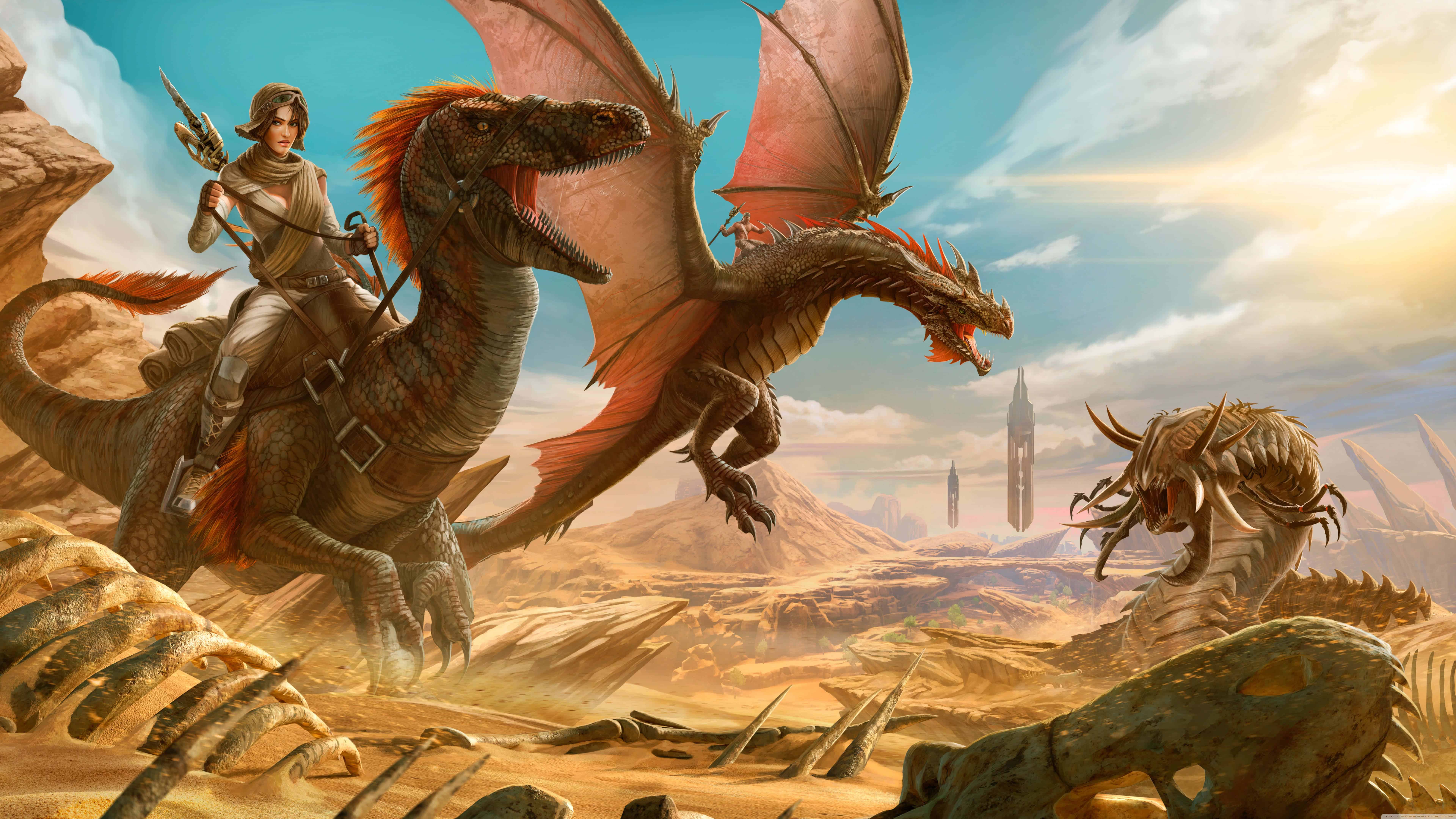 ark wallpaper,dragon,cg artwork,mythology,fictional character,mythical creature