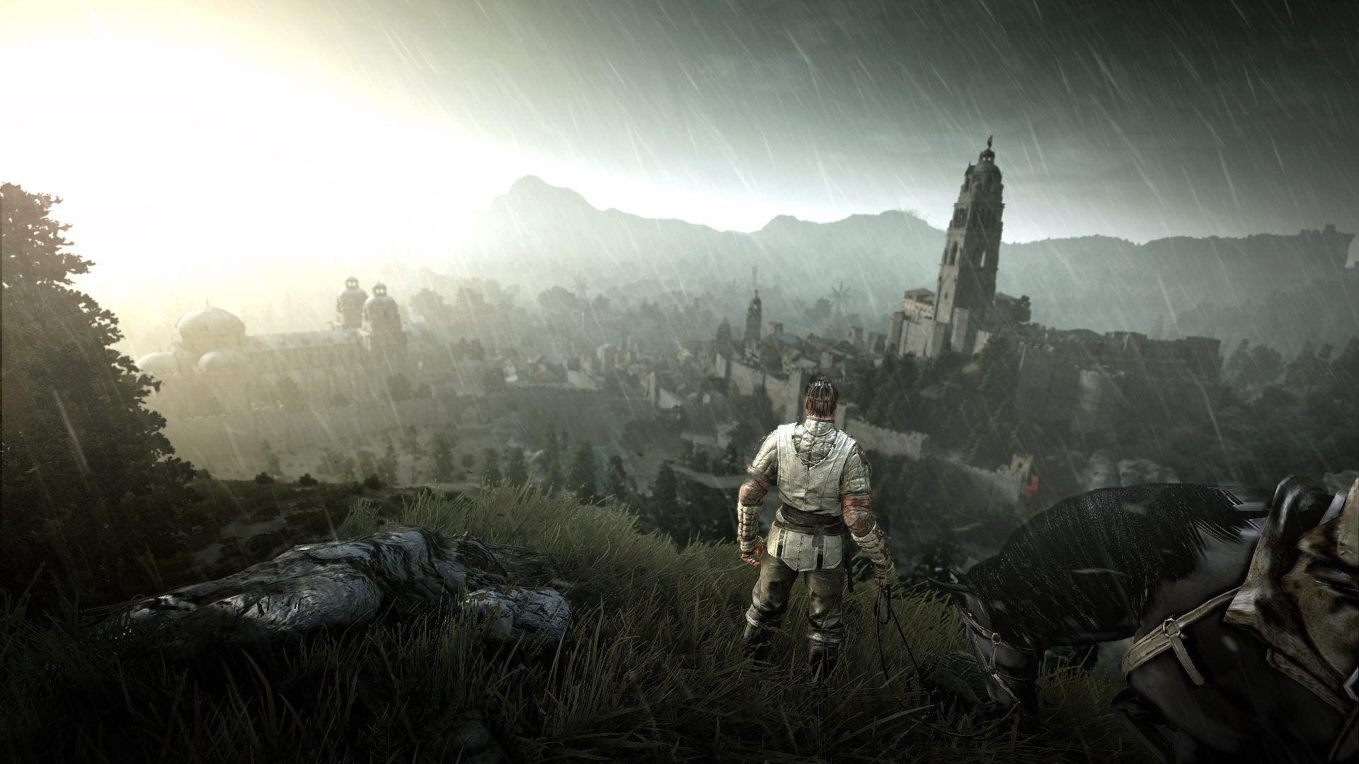 black desert wallpaper,action adventure game,pc game,atmospheric phenomenon,screenshot,strategy video game