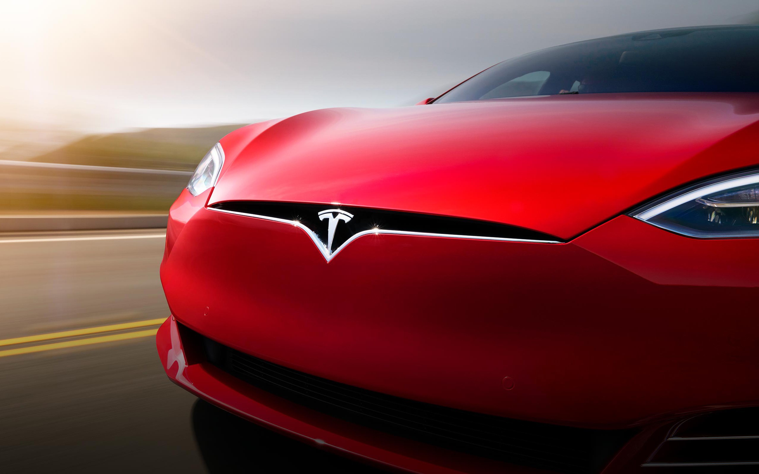 tesla wallpaper,land vehicle,vehicle,car,automotive design,headlamp