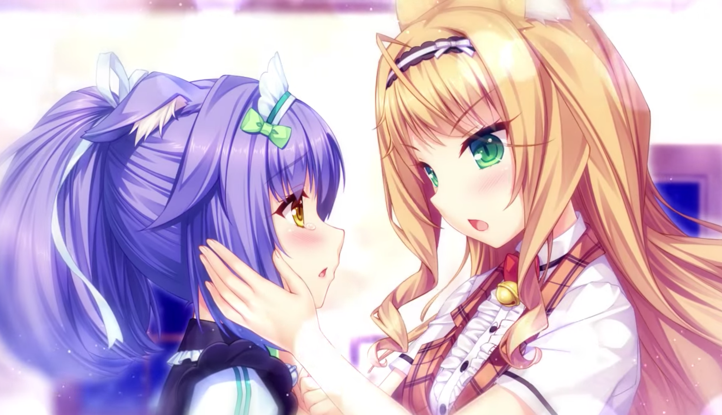 Nekopara Wallpaper Cartoon Anime Cg Artwork Long Hair Interaction Wallpaperuse Nekopara Wallpaper Cartoon Anime Cg Artwork Long Hair Interaction Wallpaperuse