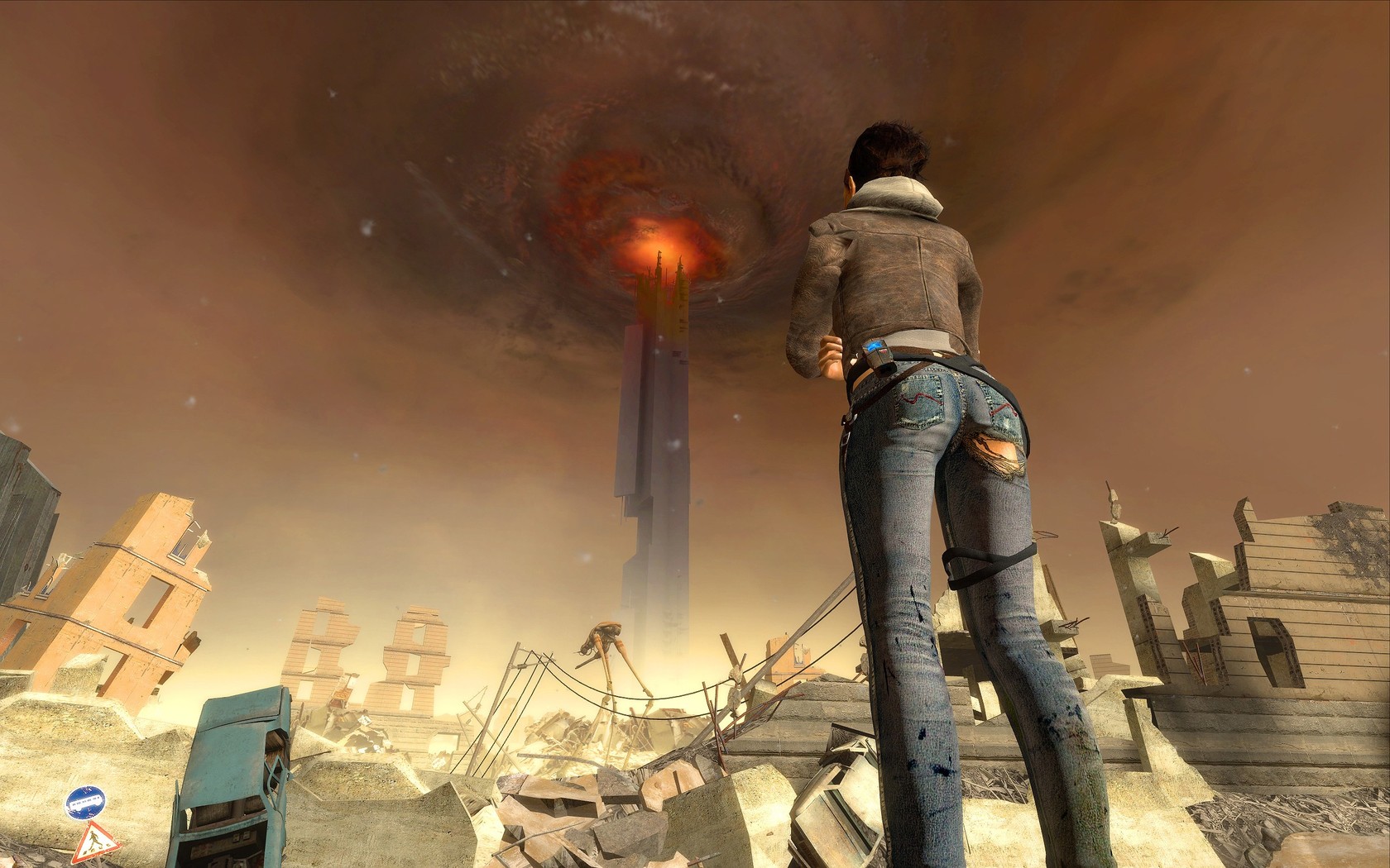 half life wallpaper,action adventure game,pc game,strategy video game,digital compositing,screenshot