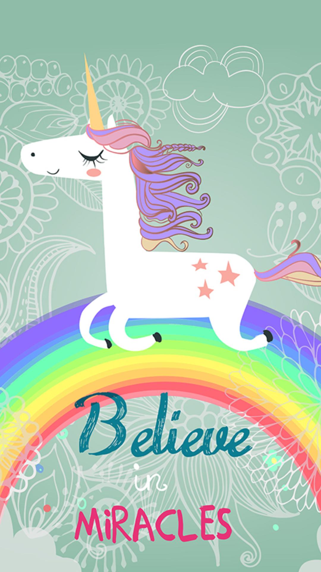 cute unicorn wallpaper,unicorn,fictional character,graphic design,poster,mythical creature