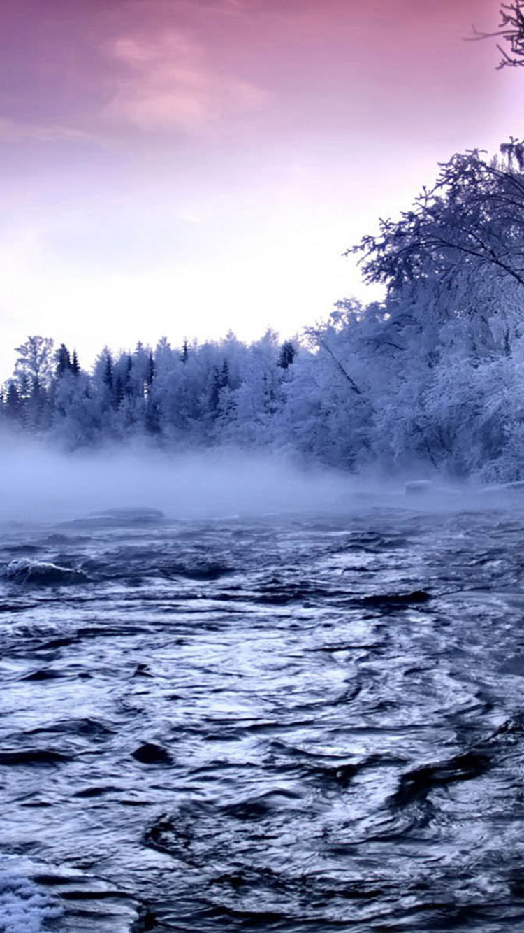 冬の壁紙iphone,自然,空,自然の風景,水,雰囲気