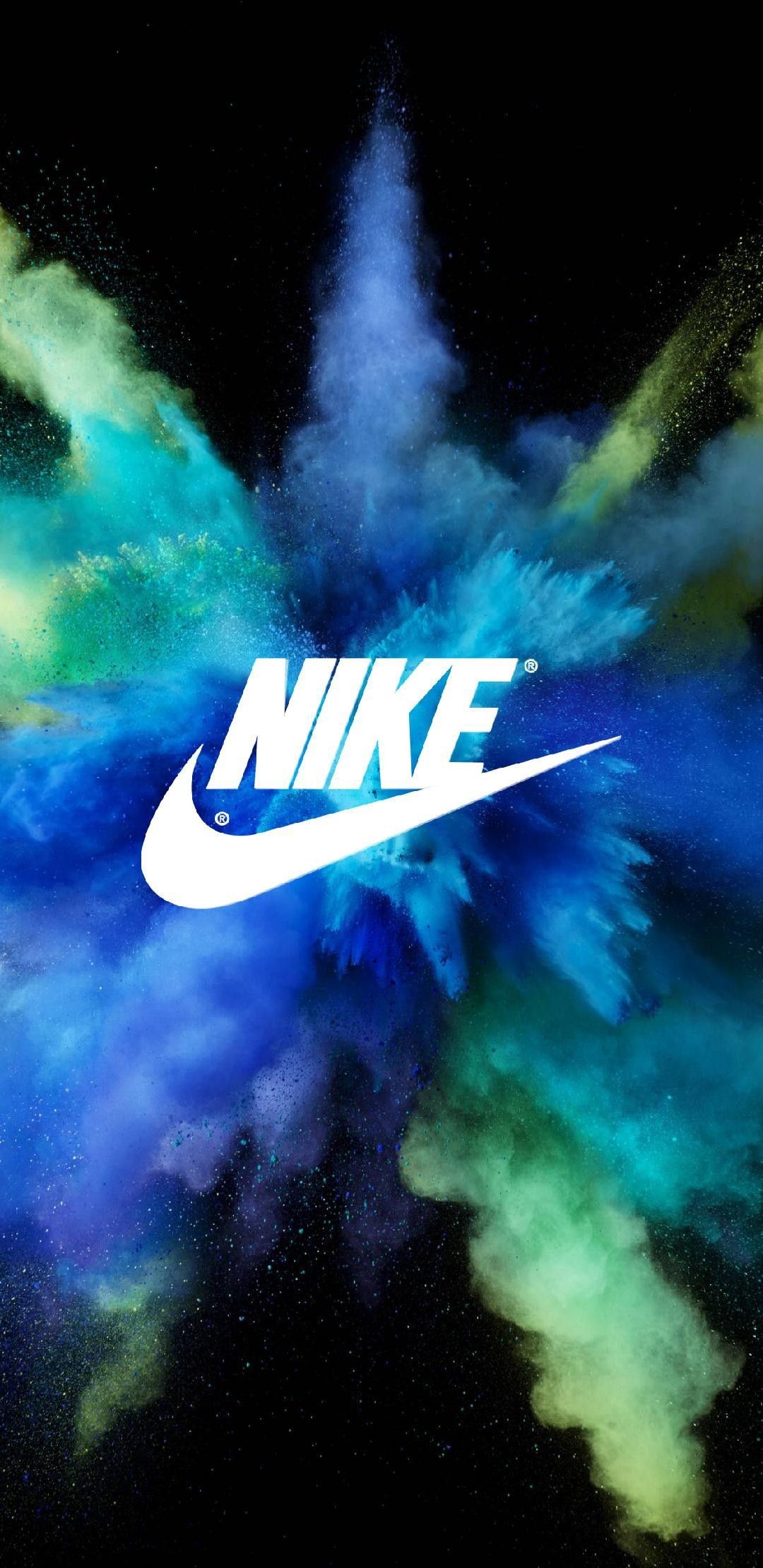 coole nike wallpaper,himmel,schriftart,text,grafikdesign,elektrisches blau