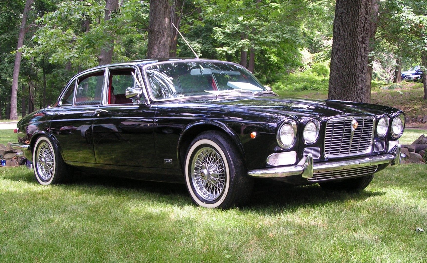 xj6 벽지,육상 차량,차량,차,고급 차량,클래식 카