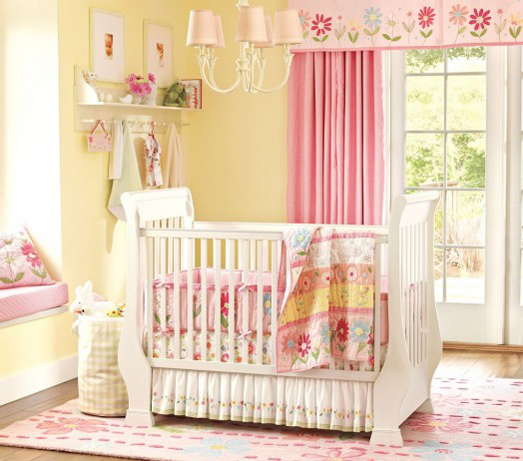 赤ちゃん保育園の壁紙,製品,幼児ベッド,ピンク,家具,ルーム