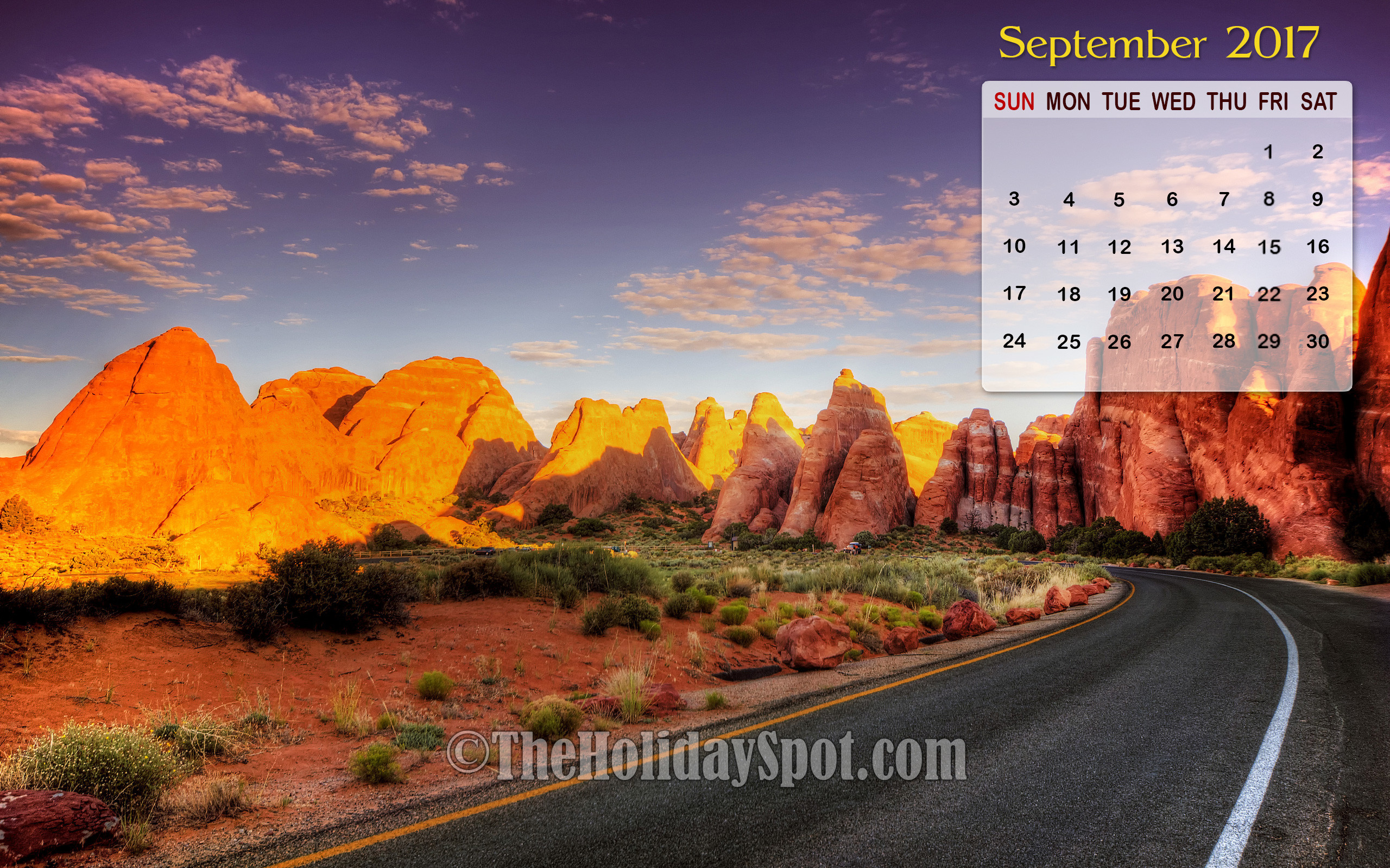 september wallpaper,natural landscape,nature,sky,calendar,landmark