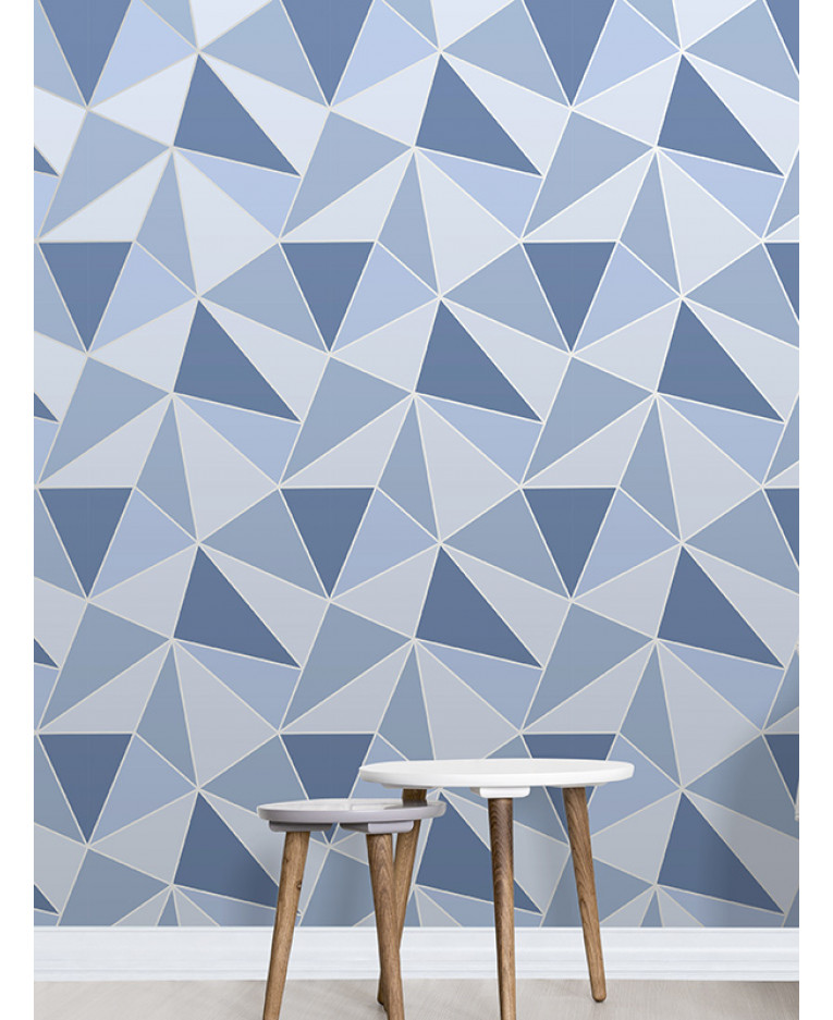 papier peint géométrique bleu,bleu,fond d'écran,table,modèle,triangle