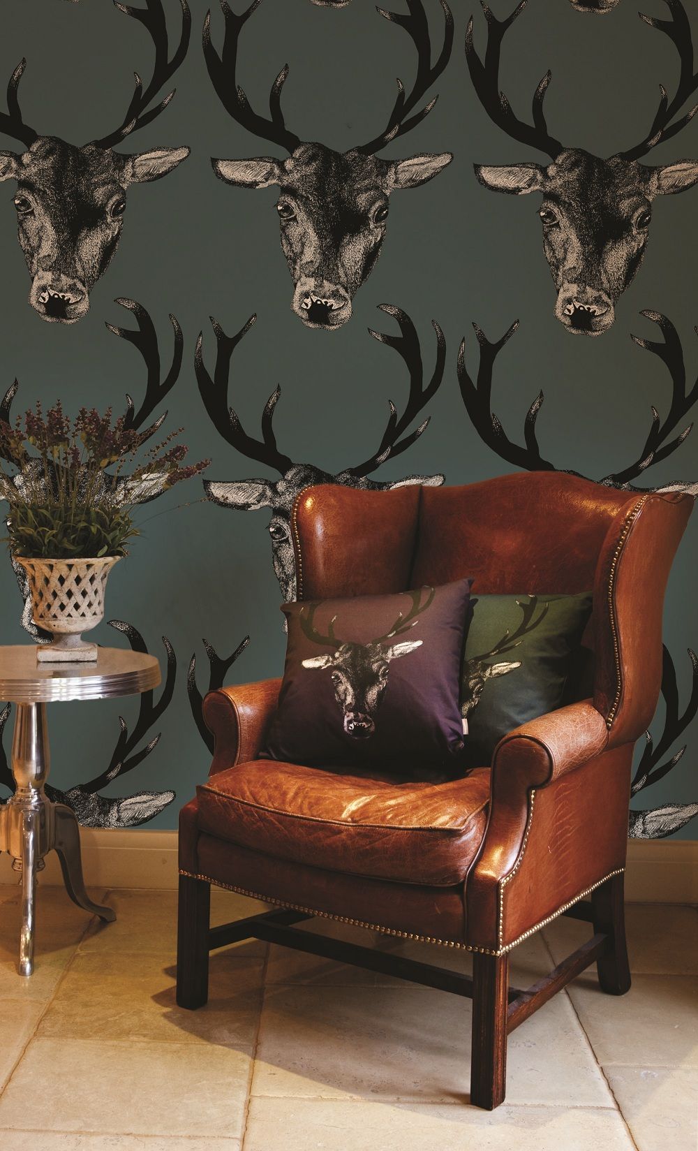 pub wallpapers design,furniture,horn,room,deer,antler