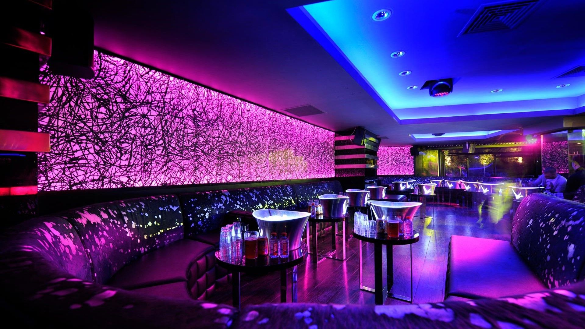 술집 배경 화면 디자인,보라색,조명,제비꽃,빛,나이트 클럽