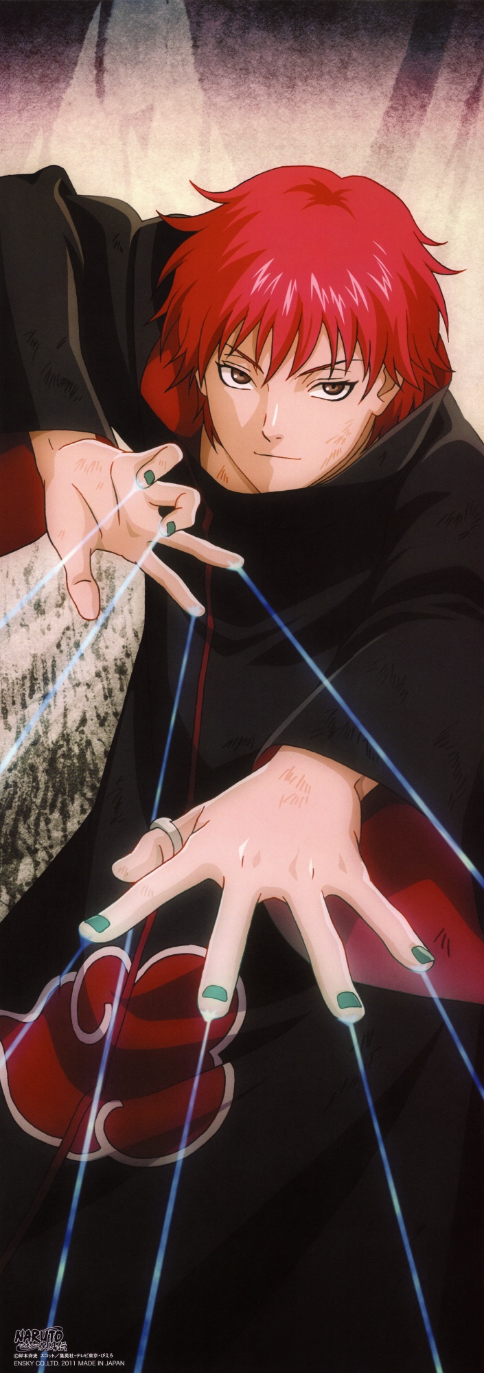 carta da parati sasori,cartone animato,anime,capelli neri,carne,cg artwork