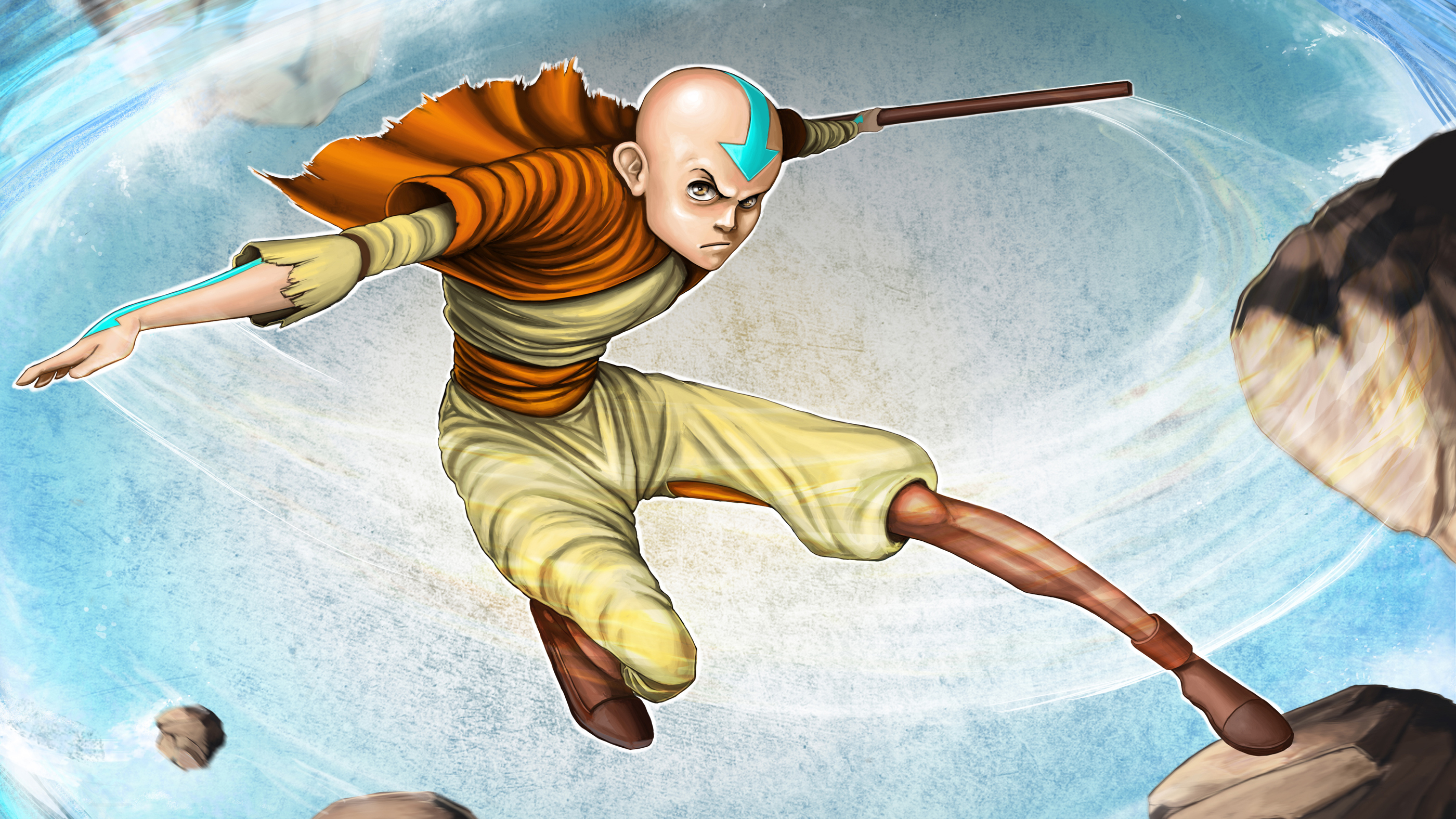 avatar the last airbender wallpaper,cartoon,illustration,art,fictional character,animation