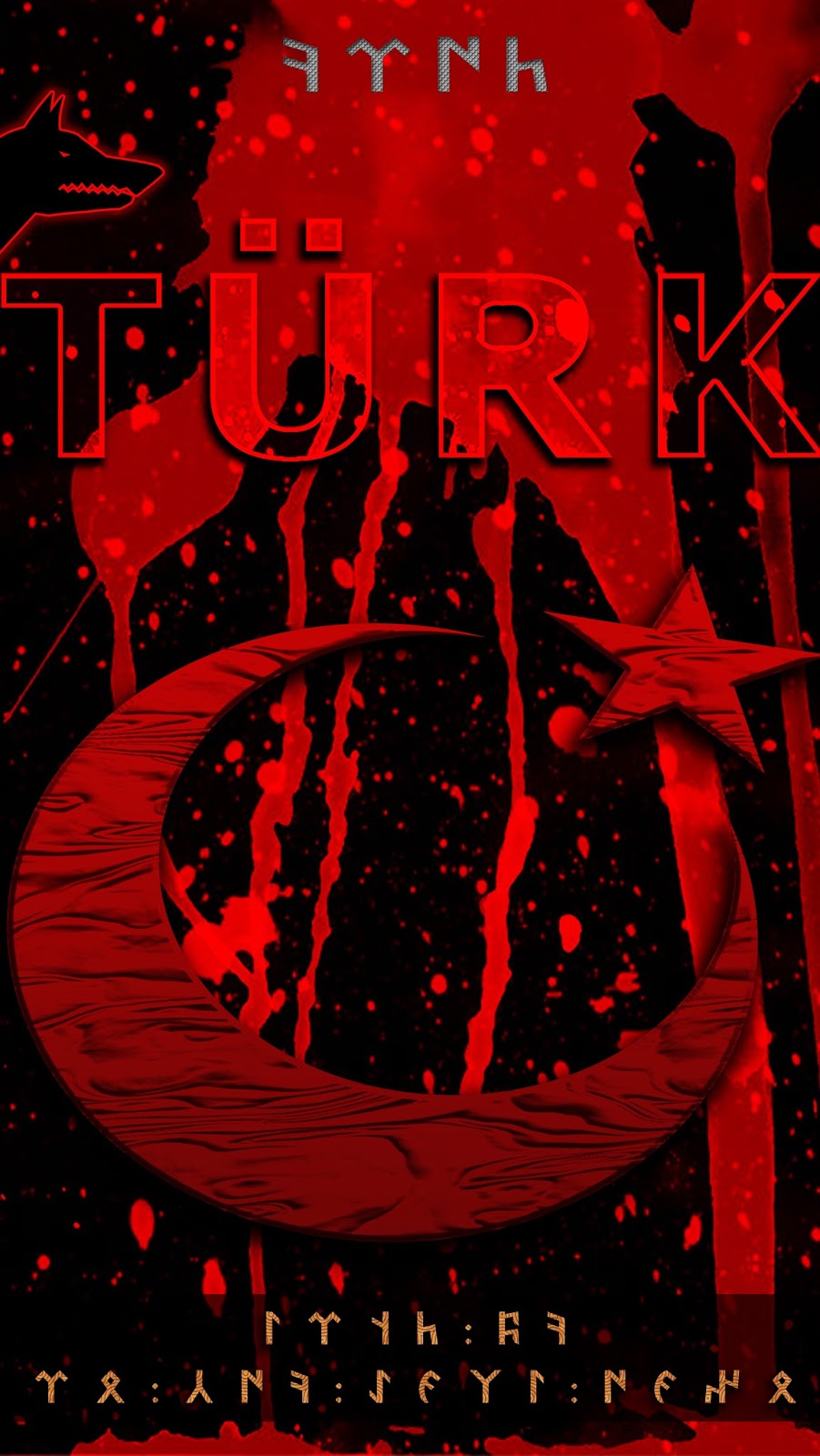 türkçü wallpaper,red,graphic design,fictional character,art