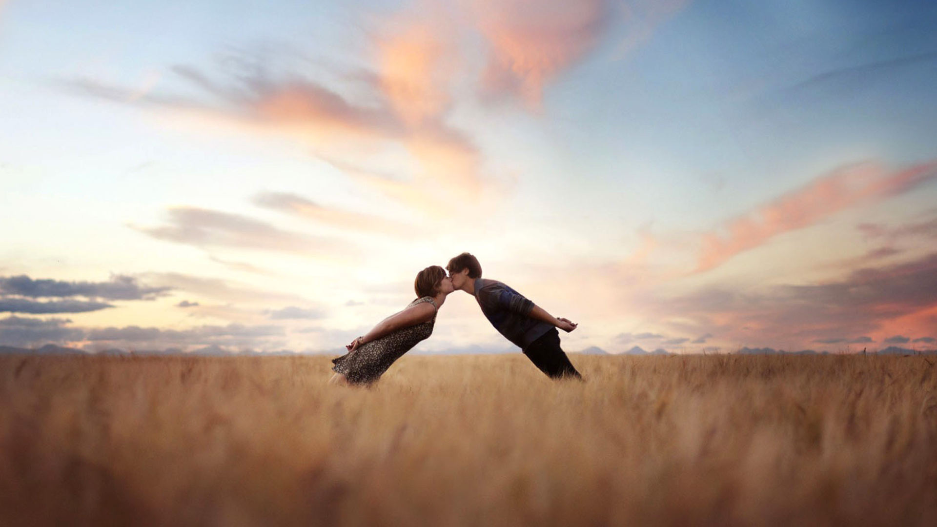 kiss wallpaper full hd,people in nature,sky,happy,tricking,ecoregion