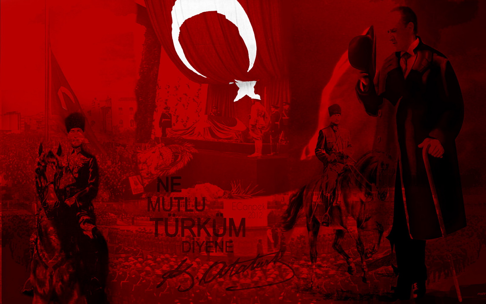 mustafa kemal atatürk wallpaper,red,font,illustration,art,graphics