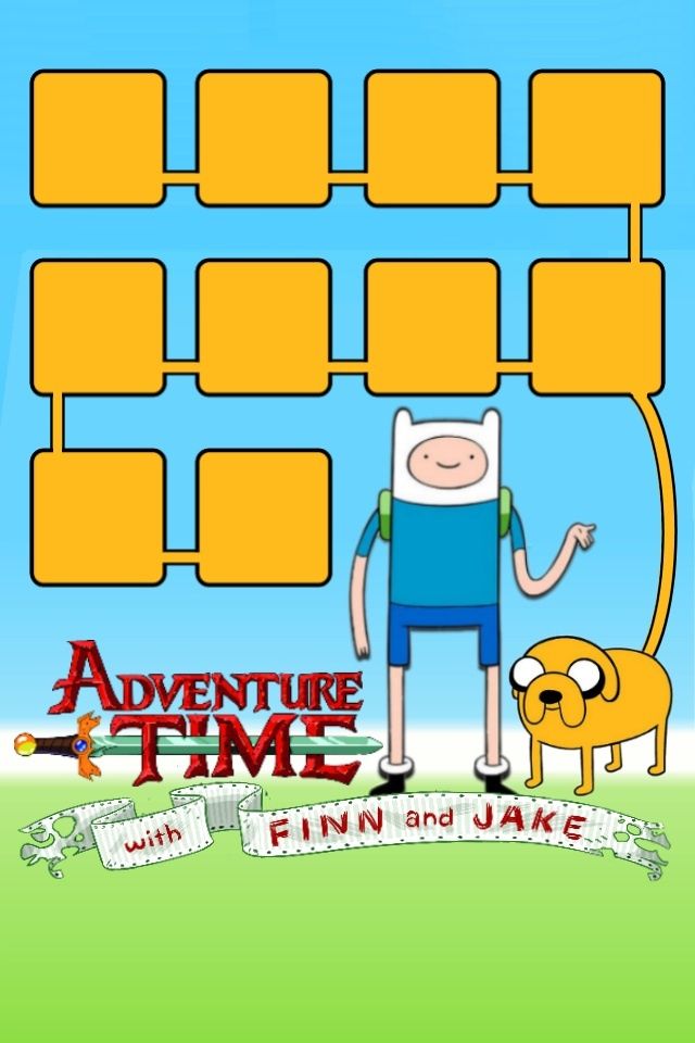 adventure time wallpaper iphone,cartoon,yellow,text,line,illustration